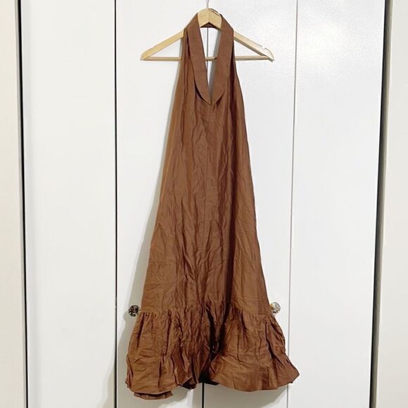 Anthropologie x Nikita Mhaisalkar Flounced Maxi Dress Size 0P - Picture 5 of 6